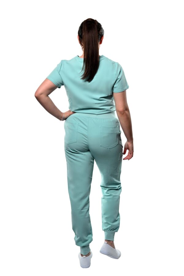 Joggers Medical Green Back