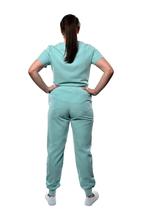 Joggers Medical Green Back