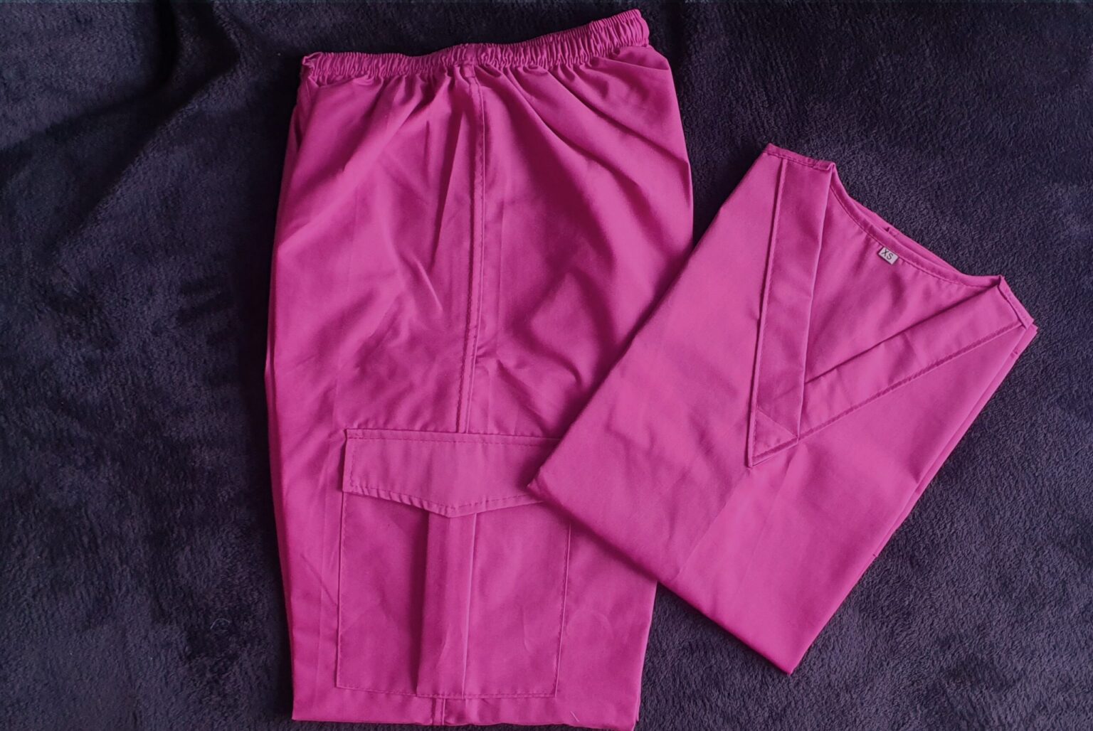 Plain Set - Magenta - Viva Scrubs